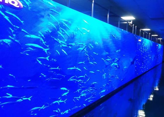 Buen precio P4 Indoor LED Video Wall Screen 4mm SMD2121 IP43 Aluminum Cabinet en línea
