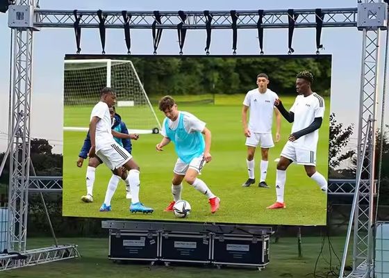 Buen precio Estadio de alquiler Publicidad a todo color Pantalla LED P6 Modulo de alta resolución 192*192mm en línea