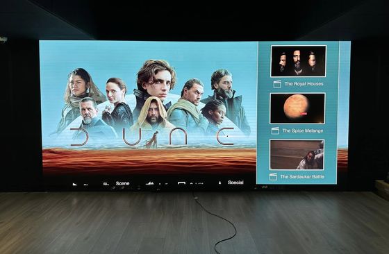 P5 Pantalla de aluminio de fundición a presión LED a prueba de agua de alta definición a todo color al aire libre