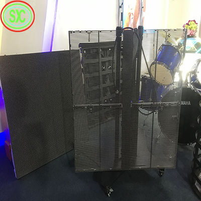 Método de conducción Display LED translúcido Material de gabinete de aluminio para publicidad interior