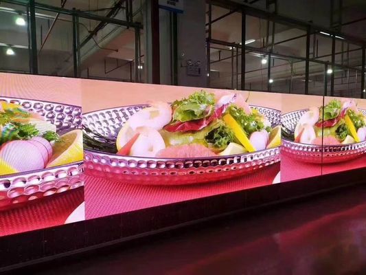 100000 horas de vida útil de publicidad pantallas LED con resolución de alta definición y tamaño del módulo 192*192mm