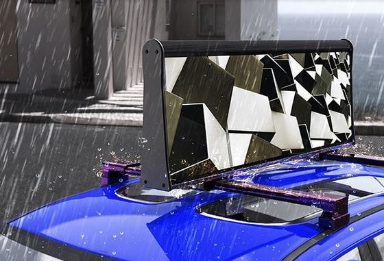 Buen precio P3 Exhibición LED de la pantalla superior del taxi al aire libre en el techo del automóvil en línea