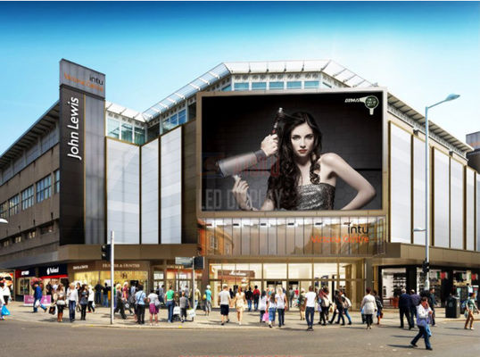 Método de mantenimiento de servicio trasero pantalla LED fija para tamaño y visualizaciones personalizadas del gabinete