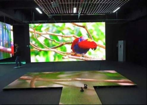 Buen precio 3 Tabla LCD LED de color completo para interiores 500*1000mm*75mm para pantalla de publicidad empresarial en línea