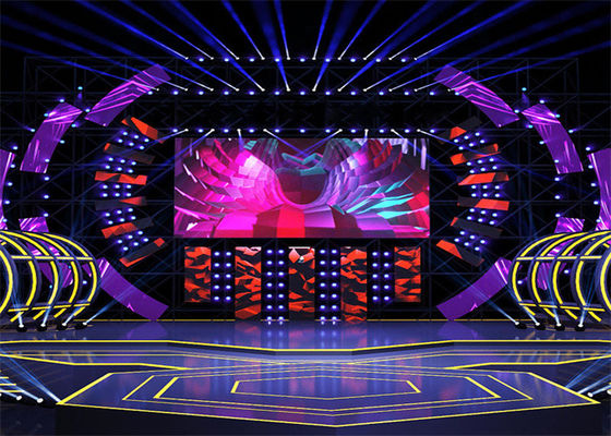 Buen precio P6 Evento Display LED de color completo para publicidad exterior aprobado por la FCC UL en línea