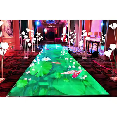 Buen precio 220V de voltaje LED piso de baile de alto brillo Epistar Chip con etiqueta del cliente incluido Sí en línea