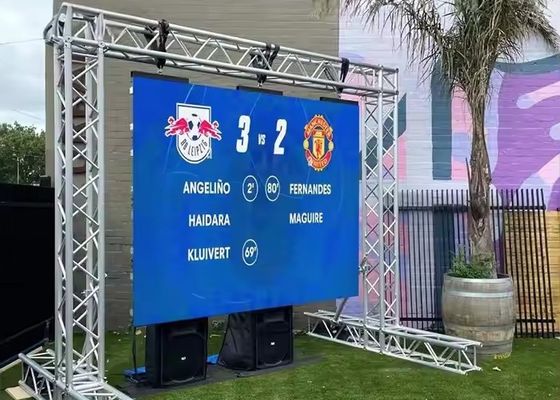 Buen precio Venta caliente Gran pantalla LED de escenario P3 P10 a prueba de agua para exteriores LED pantalla de pared de video LED en línea