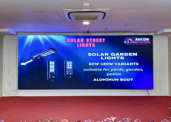 Pantalla LED LCD a color para interiores, módulo de 84*84 puntos de resolución, paquete LED Nationstar SMD 2121 para eventos y publicidad en interiores