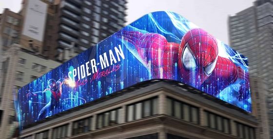 Buen precio definición Publicidad al aire libre definición de cartel LED con 5500 brillo y voltaje de entrada AC 110/220V en línea