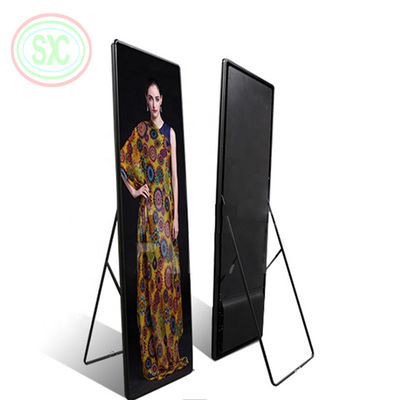 Buen precio P2.5mm Pitch Aluminium LED Poster Display con tamaño de pantalla de 680x2000mm y material del panel de aluminio en línea