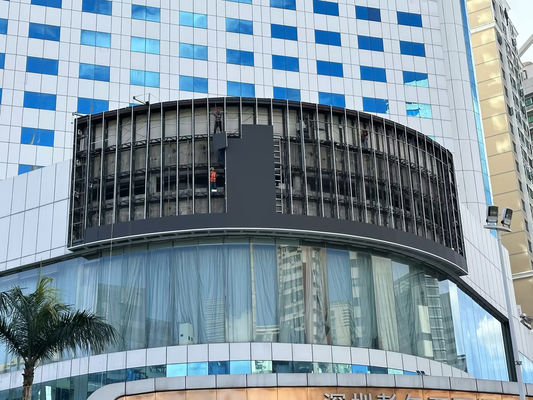 Calidad Pantalla de video publicitaria grande de instalación fija LED SCX P6 Pantalla LED a color para exteriores Pantalla de video LED Fábrica