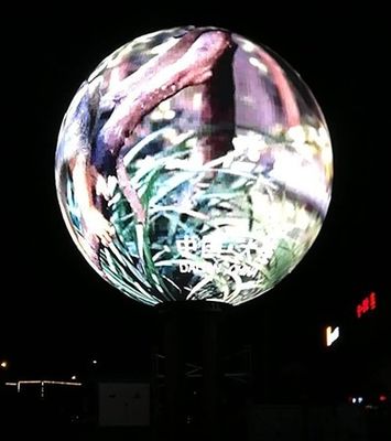 Buen precio Display LED en forma de bola para centros comerciales/eventos Modulo de tamaño 320*160mm y eficiencia en línea