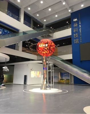 Centro Comercial y Eventos Esfera pantalla LED con método de mantenimiento de servicio frontal ISO certificado