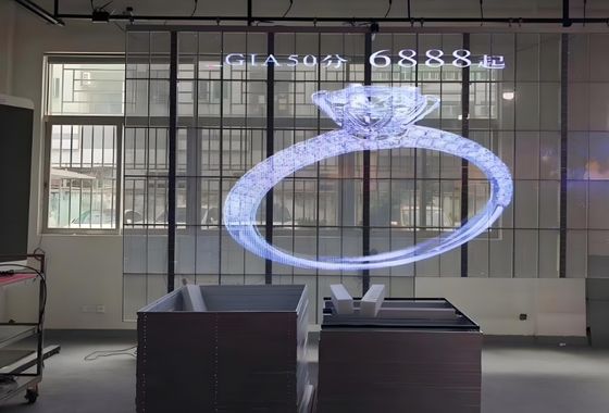 Pantalla LED transparente SMD2121 La solución perfecta para la publicidad exterior