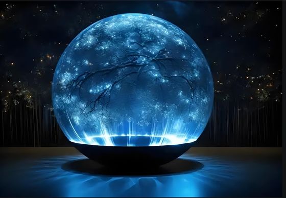 IP43 de pantalla de esfera LED impermeable Instalación fácil y voltaje DC5V