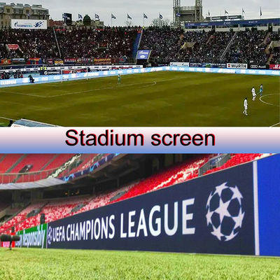 Buen precio Experimenta la emoción de la pantalla LED de estadio con una frecuencia de actualización de 60 Hz, una relación de contraste de 5000:1 y un paquete de píxeles SMD3535. en línea