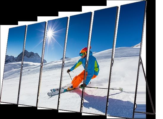 Display de cartel LED de 320x160mm 1R1G1B Configuración de color 680x2000mm Tamaño de pantalla para los requisitos del cliente