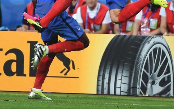 Pantalla LED para estadio con relación de contraste de 5000:1 y acero laminado en frío para un rendimiento superior, paquete de píxeles SMD2727 no coincidentes