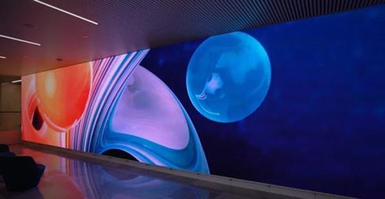 Módulo de pantalla LED de alta definición Resolución 256*128 Densidad 640000 puntos/m2 con visualización de resolución