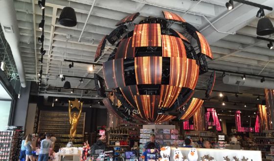 Pantalla LED esférica a prueba de agua IP43 con función de visualización de video y certificación FCC