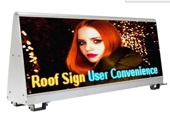 Buen precio Haz una declaración con una pantalla LED para automóvil al aire libre con una resolución de pantalla de 192*64 puntos en línea
