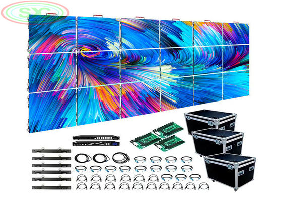 Buen precio Pantalla LED a color para interiores para conciertos y eventos 640*640mm P2.5 Empalme sin costuras Panel de pantalla de escenario Alquiler de video wall en línea