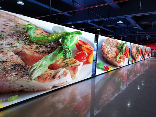 Buen precio Pantalla LED p3.9 a todo color para interiores con gabinete delgado y liviano y mecanismo de bloqueo rápido para garantizar espacios mínimos y un fácil manejo en línea