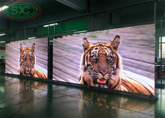 Buen precio Pantalla LED de color completo para interiores que combina una instalación rápida y un alto brillo para presentaciones efectivas de eventos en interiores en línea