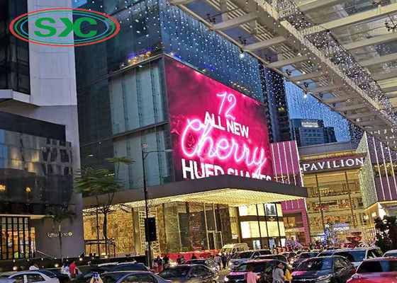 Buen precio Pantallas de visualización llevadas al aire libre grandes de HD P3.91 SMD 3-IN-1 instaladas en centro comercial en línea