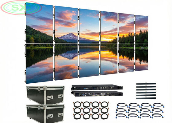 Buen precio Display LED de alquiler para exteriores sin costura P6 impermeable IP65 Alto brillo Más de 6000 Cd M2 Adecuado para espectáculos y eventos en línea