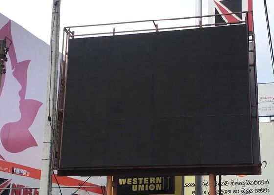 Buen precio Pantallas de publicidad LED a todo color para vallas publicitarias de exterior, fijas, impermeables, 960x960MM, P5 en línea
