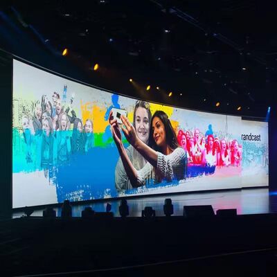 Pantalla LED HD para interiores P2 con paso de píxel de 2 mm, brillo de 1000 cd/m² y densidad de píxeles de 250 000