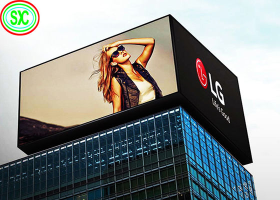 Buen precio La pantalla de poste llevó la cartelera al aire libre P8 de la señalización grande de Digitaces del tablero de publicidad en línea