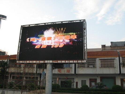 P6 P8 P10 de exterior impermeable fija de publicidad pantalla de vídeo SMD LED pantalla de cartel de publicidad fuera de casa