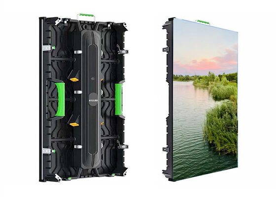 Buen precio Pantalla LED de alquiler a todo color para exteriores con diseño impermeable de alta resolución y rendimiento estable para eventos En línea