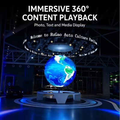 Buen precio Pantalla LED certificada ISO en forma de bola con diseño impermeable IP43, adecuada para decoraciones de eventos interiores y exteriores En línea