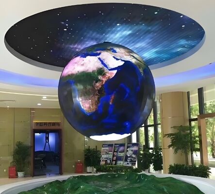 Buen precio Ecran LED de esfera con certificación CE Equipado con chip LED Epistar Adecuado para centros comerciales Eventos Pantalla publicitaria dinámica En línea