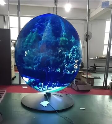Buen precio Pantalla LED de esfera IP43 a prueba de agua que utiliza voltaje DC5V adecuada para publicidad dinámica e instalaciones interactivas En línea