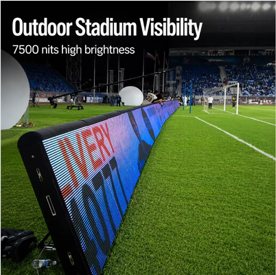 Buen precio P8 SMD Stadium LED Display con brillo 6500cdm2 Material de acero laminado en frío que garantiza el rendimiento en estadios al aire libre En línea