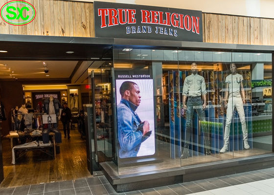 pantallas llevadas digitales de las ventanas de la publicidad p10, garantía de tres años de la pared video delantera del servicio