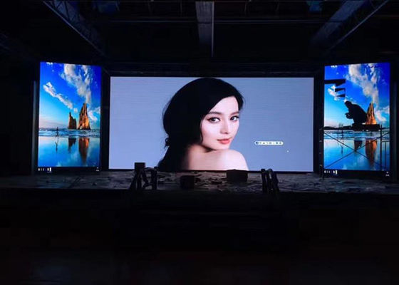 Buen precio Instalación fija en interiores pantalla de pared de video LED P3 tono fino sala de reuniones de alta definición iglesia de color completo en línea