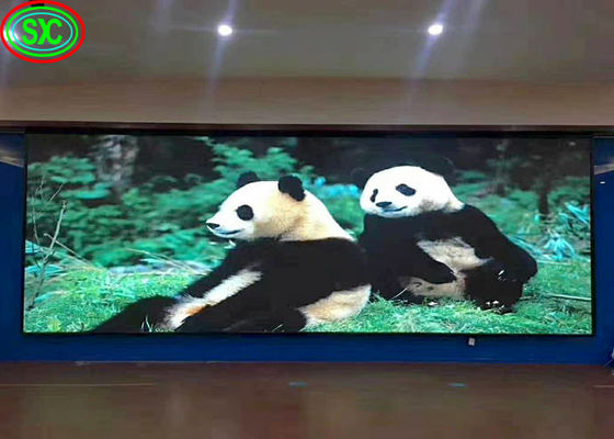 Buen precio Pantalla LED COB P2.5 a color para interiores de píxeles pequeños, letrero publicitario, 16 bits de colores, pantalla led a color para interiores en línea
