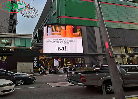 Buen precio Precio llevado al aire libre de la pantalla de la publicidad a todo color fija de la instalación P6 en línea