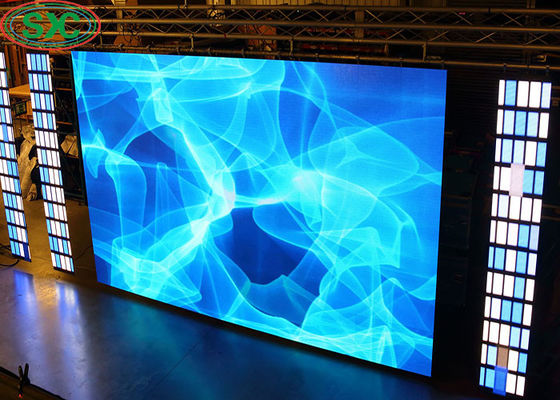 Buen precio Hd a presión pantalla llevada el gabinete de aluminio del contexto de la etapa de la fundición con efecto visual vivo en línea