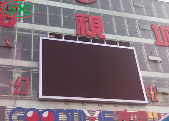 Buen precio La publicidad comercial llevada a todo color al aire libre montada en la pared P8 32x16 de la pantalla puntea el pixel en línea