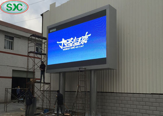 Buen precio 1/8 exhibición a todo color de la estructura de la columna de la pared de la pantalla TV de la publicidad de la exploración P6 LED en línea