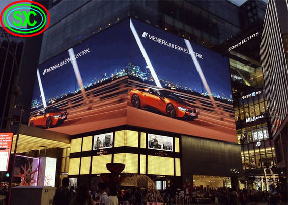 Buen precio Panel de pantalla LED de alta definición P6 para vallas publicitarias, 576 mm x 576 mm, pantalla LED a todo color para exteriores En línea