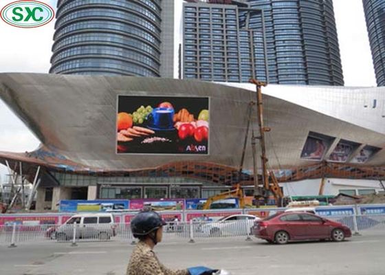 Buen precio Pared video del tablero electrónico en pantalla grande de la muestra que hace publicidad de la pantalla LED al aire libre p6 en línea
