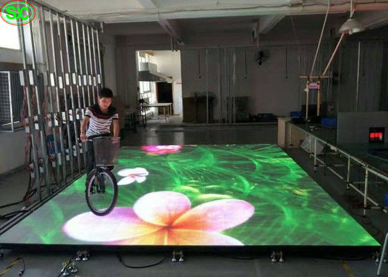Buen precio P4.81 LED Dance Floor video para casarse Smart inteligente llevó Digitaces Dance Floor en línea