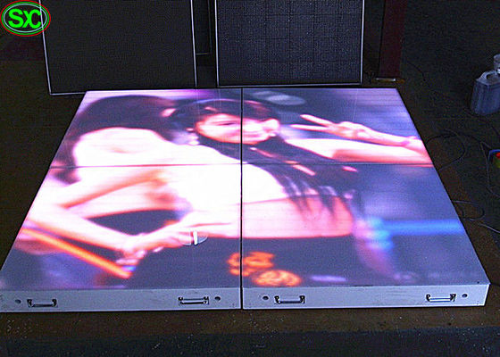 Buen precio Exhibición de alquiler de la sala de baile video interactiva portátil de 3D LED para el banquete de boda en línea